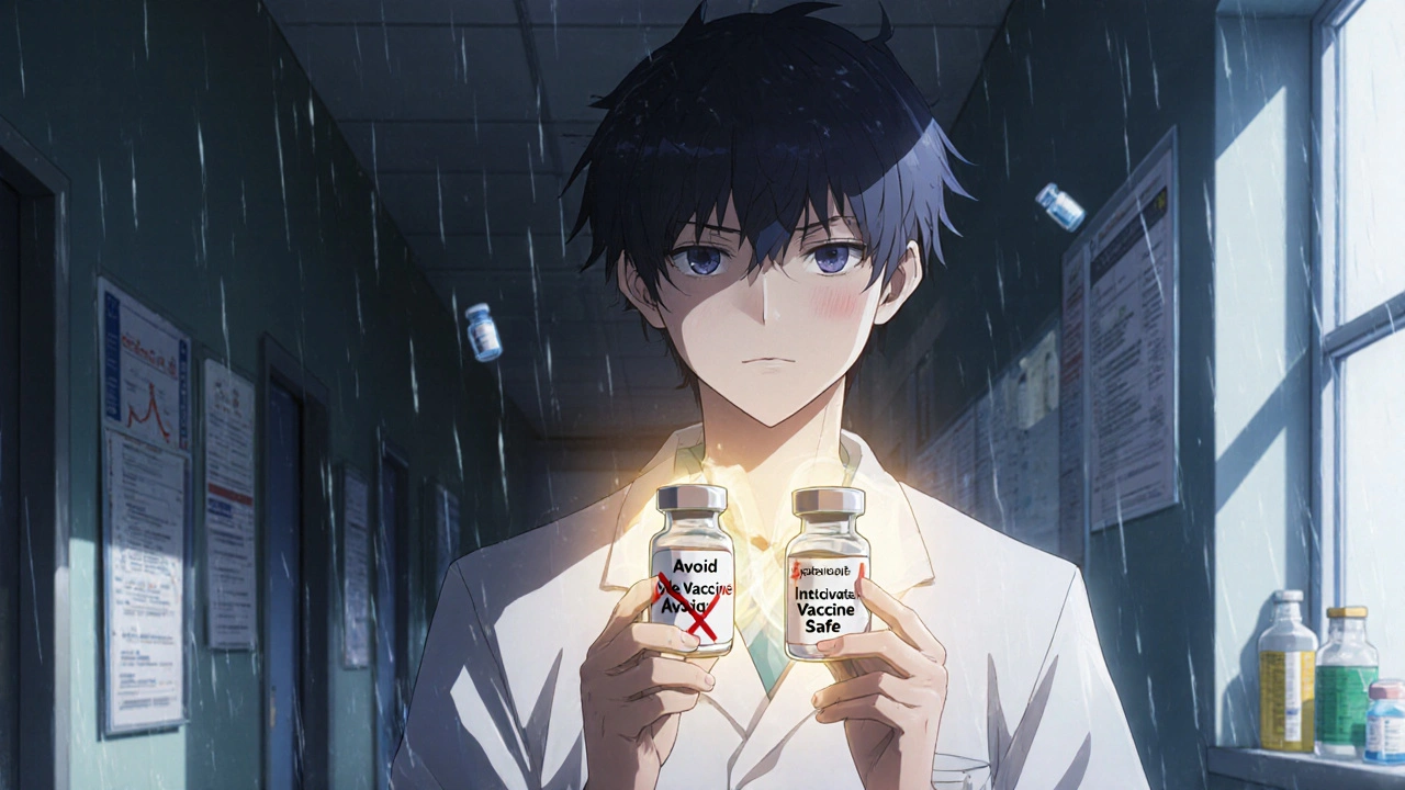 Vaccinations While on Immunosuppressants: Live vs Inactivated Guidance