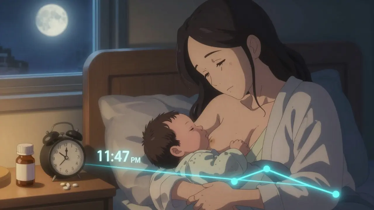 Breastfeeding Medication Timing: How to Reduce Infant Drug Exposure