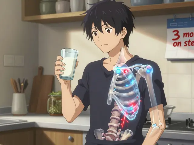 How to Prevent Steroid-Induced Osteoporosis: Calcium, Vitamin D, and Bisphosphonates Explained